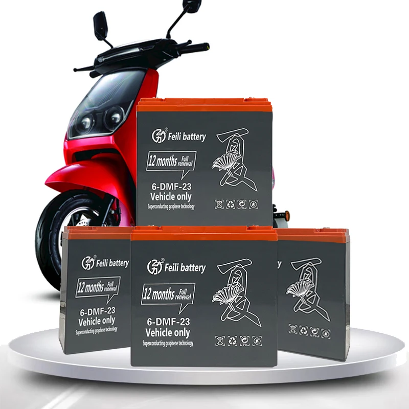 Глубокий цикл перезаряжаемый E-bike 12V23ah 24V48V60V герметичный свинцово-кислотный аккумулятор