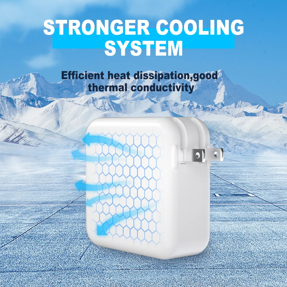 Wholesale UK US EU charger 45W 60W 85W laptop charger for macbook pro chargeurs L Tip Magnetic usb Type c charger cord Connector