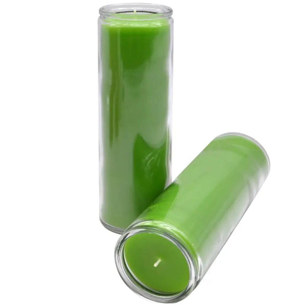 Wholesale Cheap Price 7 Days Votive Candles Spiritual Candles Church Prayer Religious Glass Jar Candles