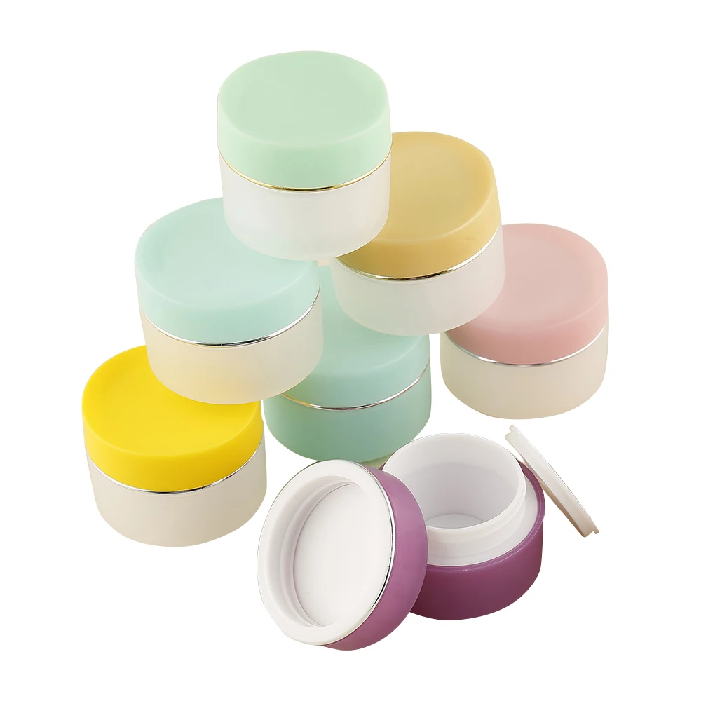 Оптовая продажа с завода Hengsheng, 15 г пустые косметические полипропиленовые банки для крема для ухода за кожей, контейнер для лосьона