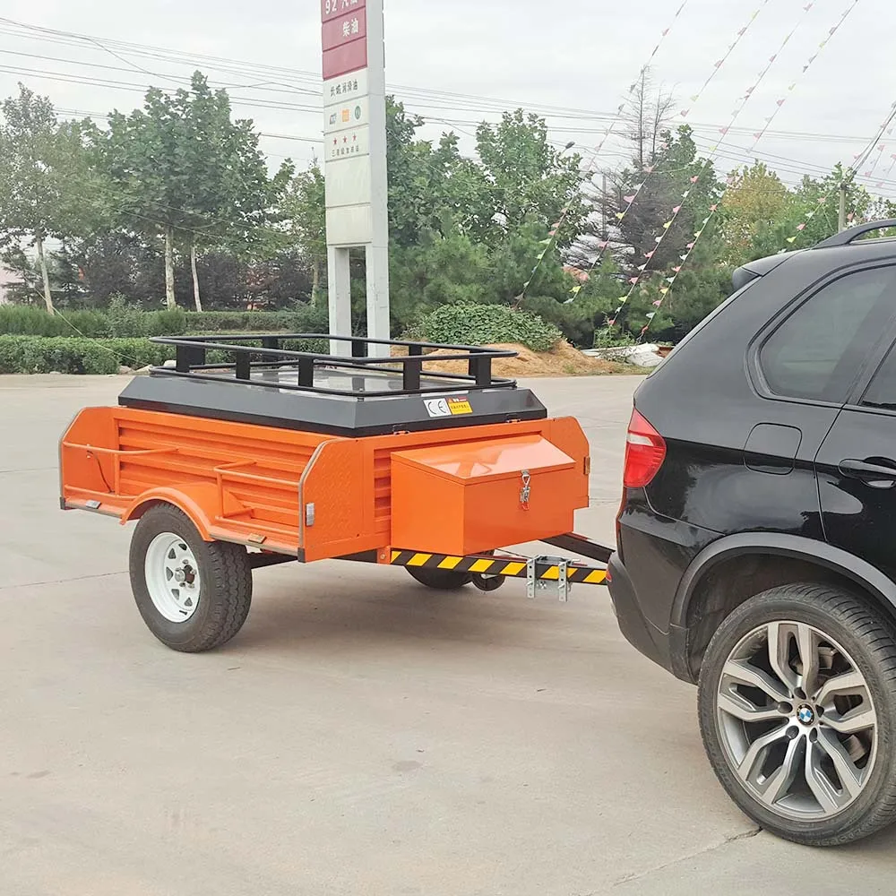 Китайский завод внедорожник 4x4 новые туристические прицепы