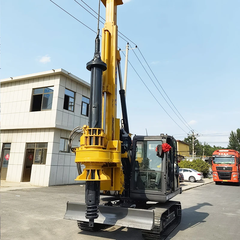 30m 40m 50m rotary head drilling rig foundation piling rigs