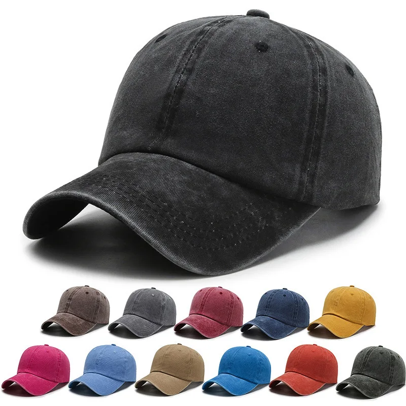 Wholesale used jeans enthusiast baseball cap dad hat truck driver hat can be customized logo