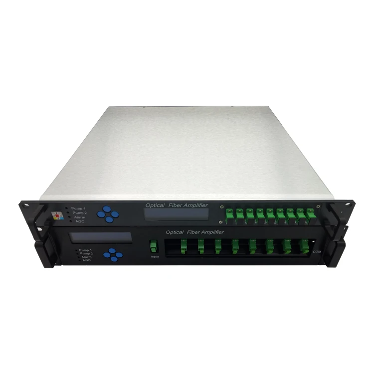 Yatai 32dbm Edfa with Wdm 8port for Catv Ftth Optical Fibers