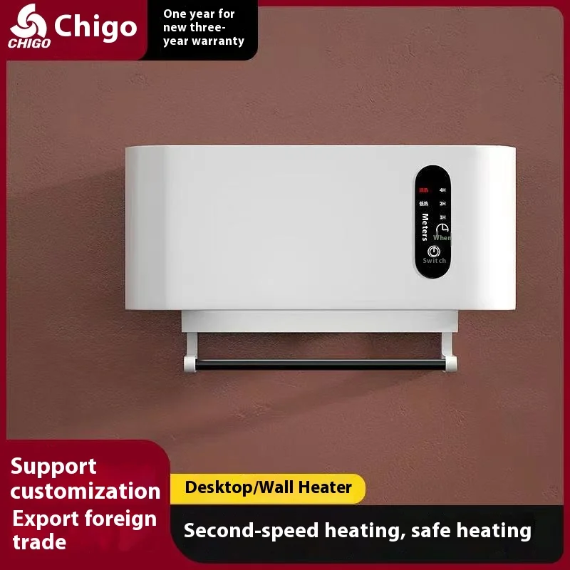 Wall-Mounted PTC Heating Element USB Power Source   PC Material  Electric Heater Hot Air Machine Home Use