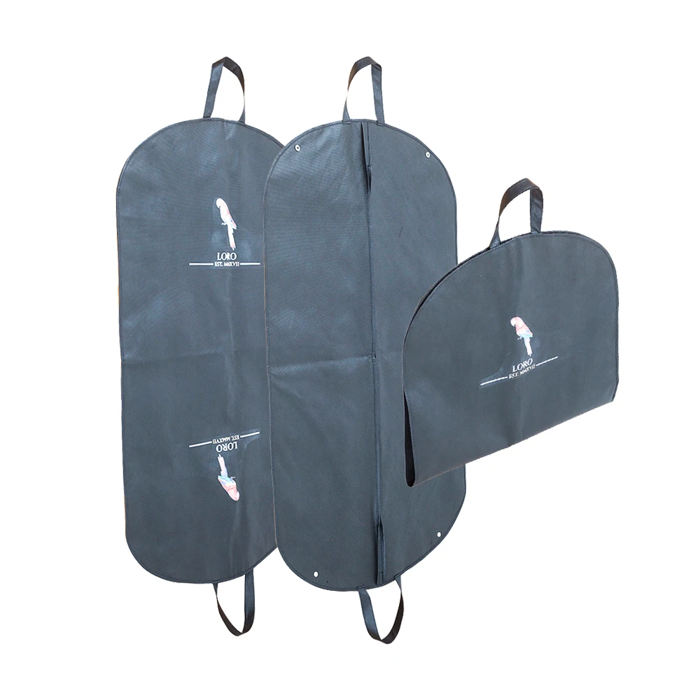 Высокое качество рекламные пользовательские черные ткани костюм танцевальный чехол стеганые сумки для одежды костюмов