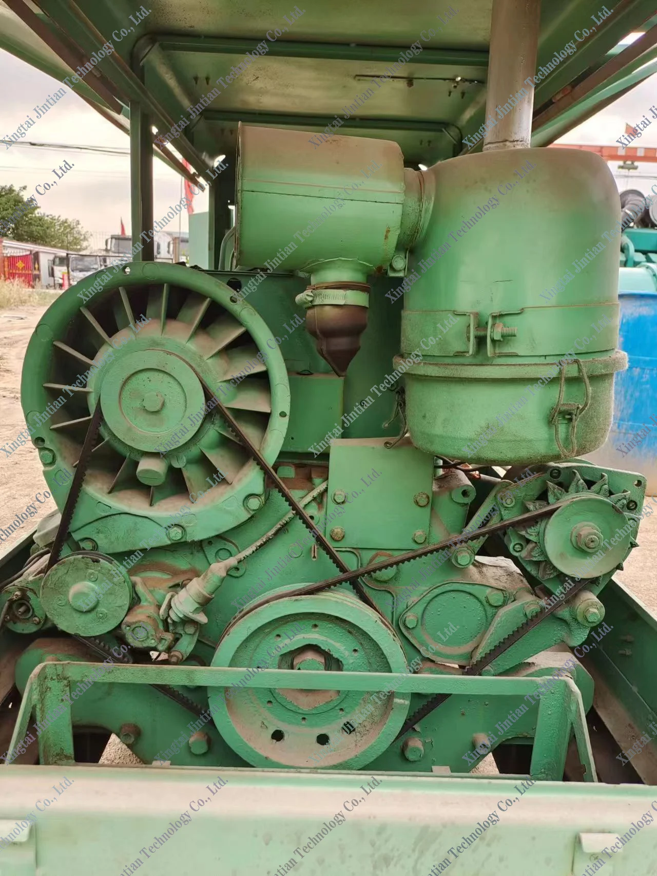 Used 30kW Generator Set with F4L912 Air Cooling Diesel Engine