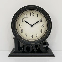 Antique Design Home Vintage Decoration Table Clock For Gift Desk Clock