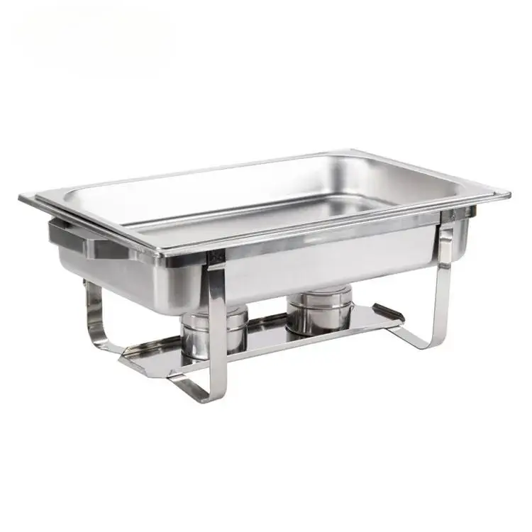 Hot Selling Stainless Steel Buffet Set Commercial Food Warmer Chafing Dish For Party Catering Service