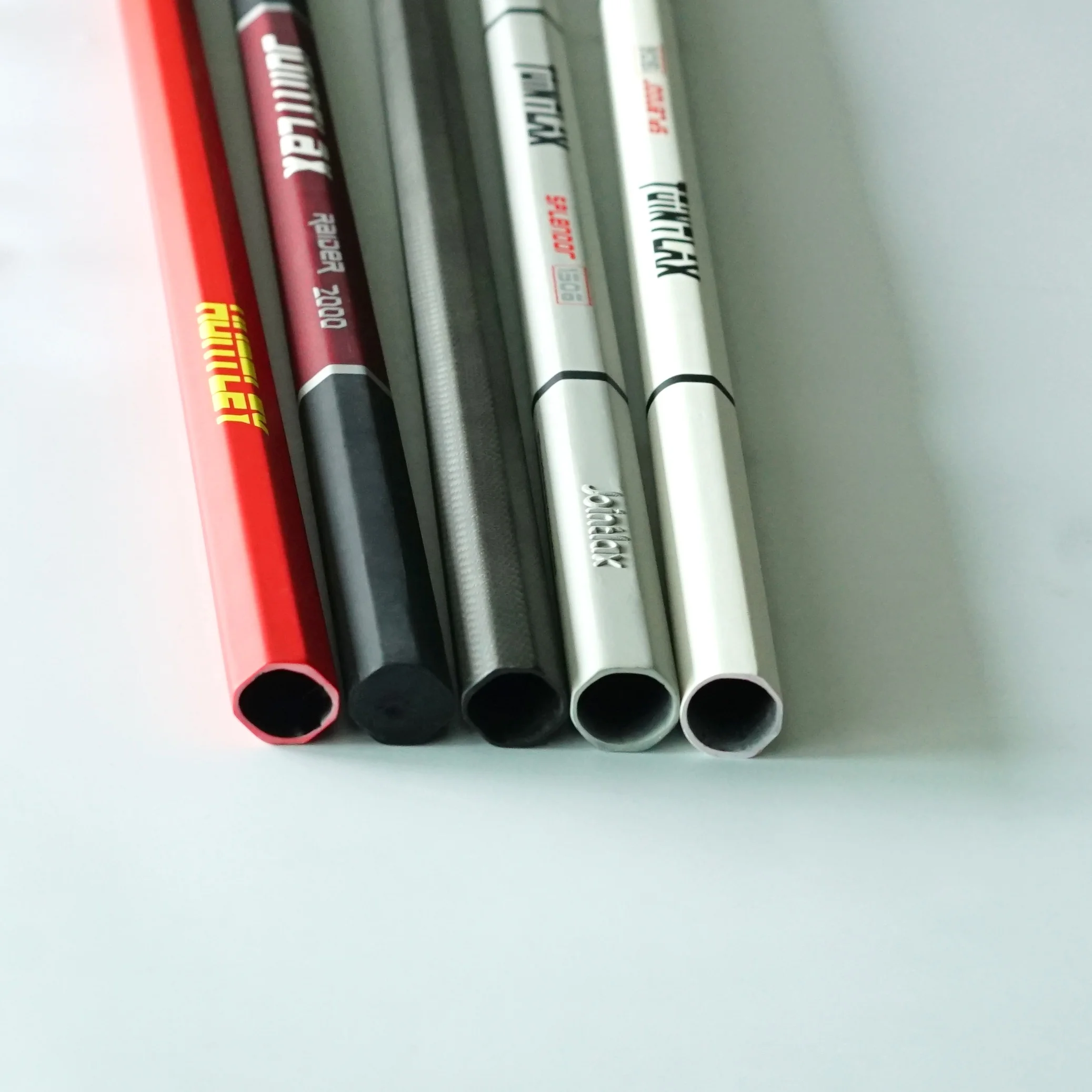 Hard lightweight TI SI hollow customized logo Carbon Fiber Titanium Alloy lacrosse shaft stick