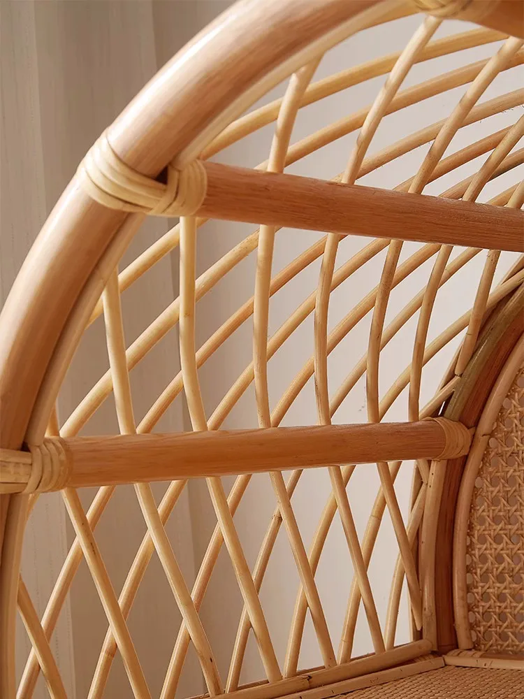 Nordic style decorative floor bookshelf corner bamboo shelf