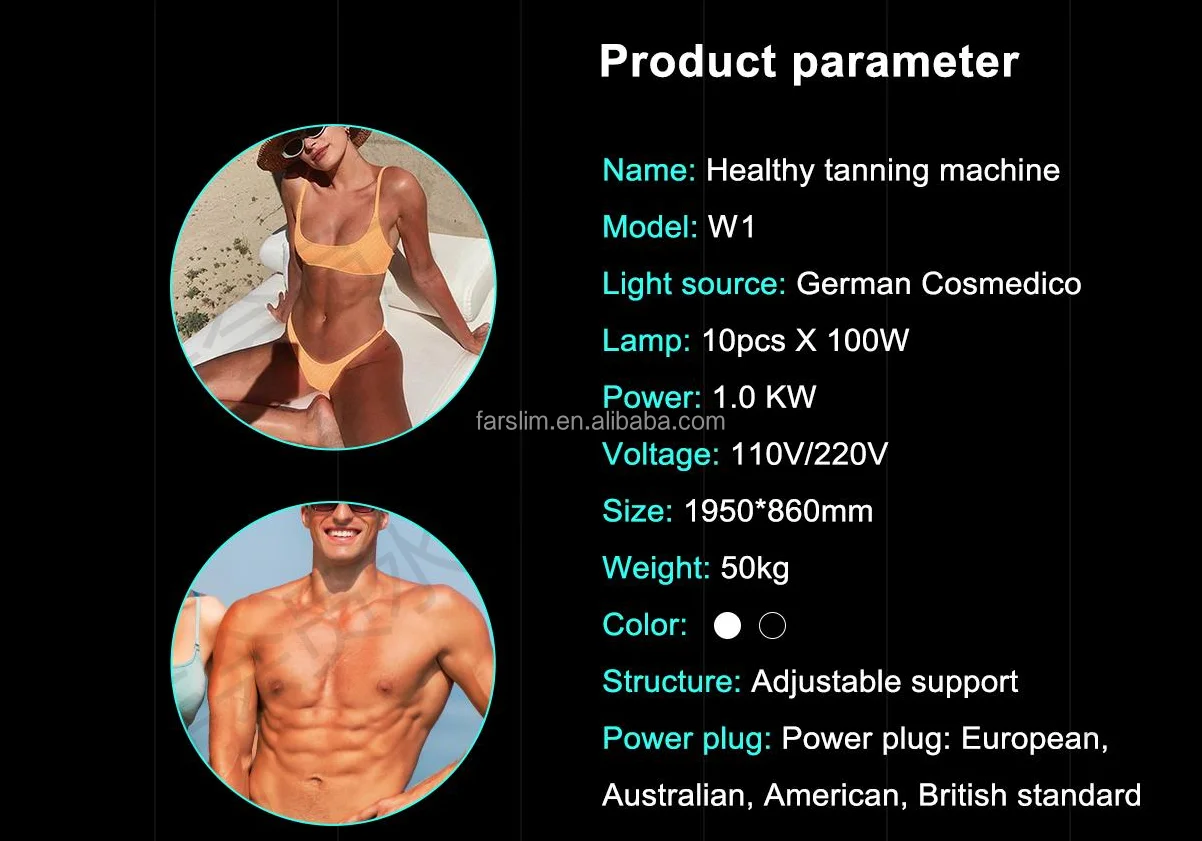 Farslim Cheap!Blue light therapy collagen spa bed UVA UVB Solarium Tanning Bed Skin Whitening Solarium capsule Salon machine