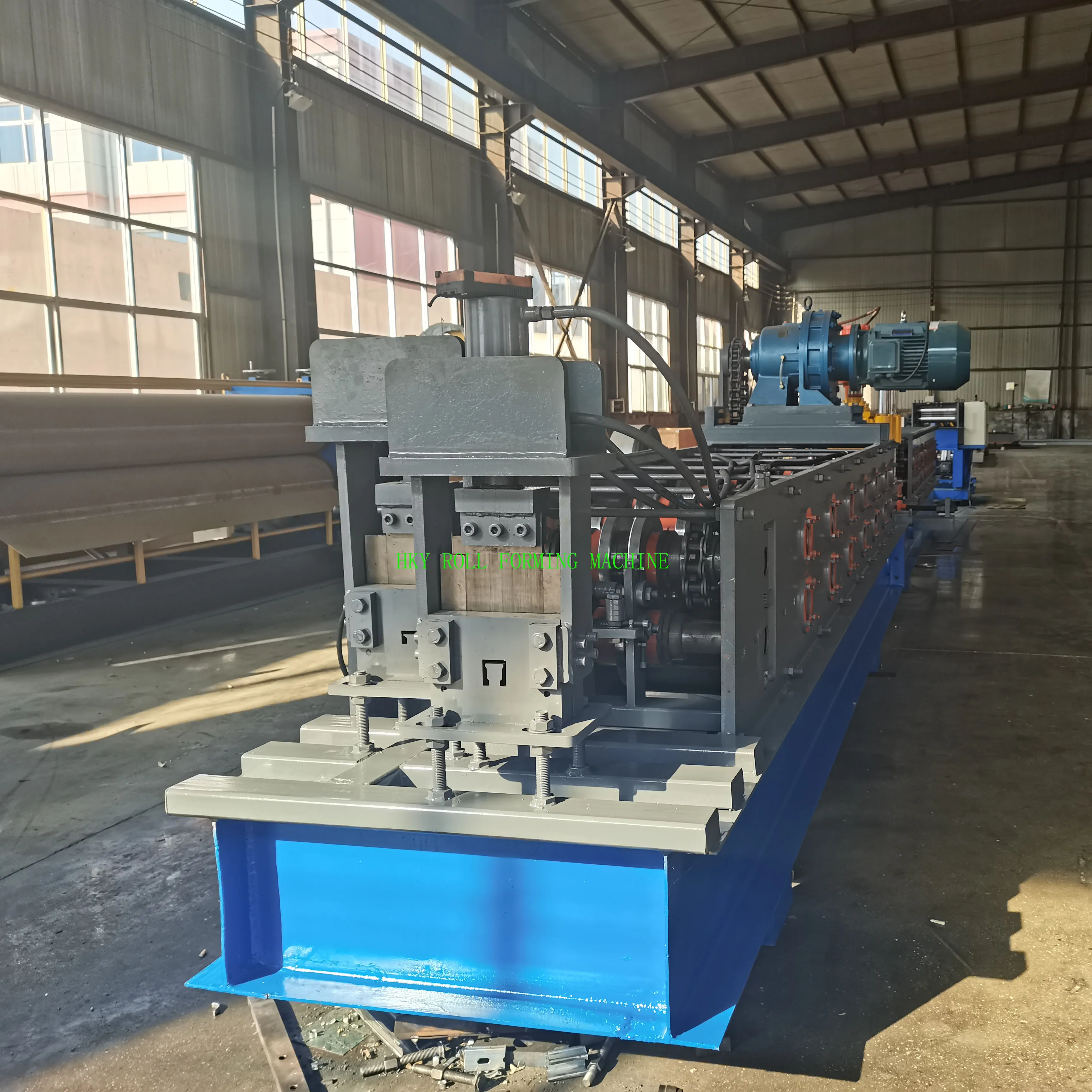 Manufacture High Quantity Automatic Special Design Agriculture N Strut Bracket Channel Roll Forming Line Machine