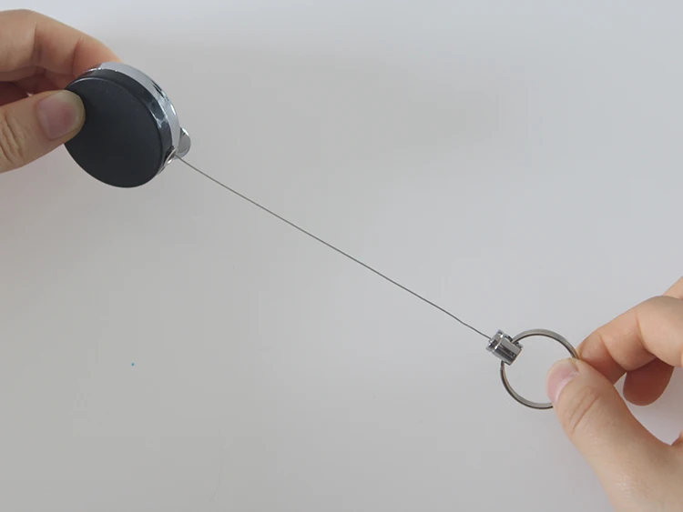 
40mm YoYo Round Shaped Metal Retractable Badge Reel Holder 