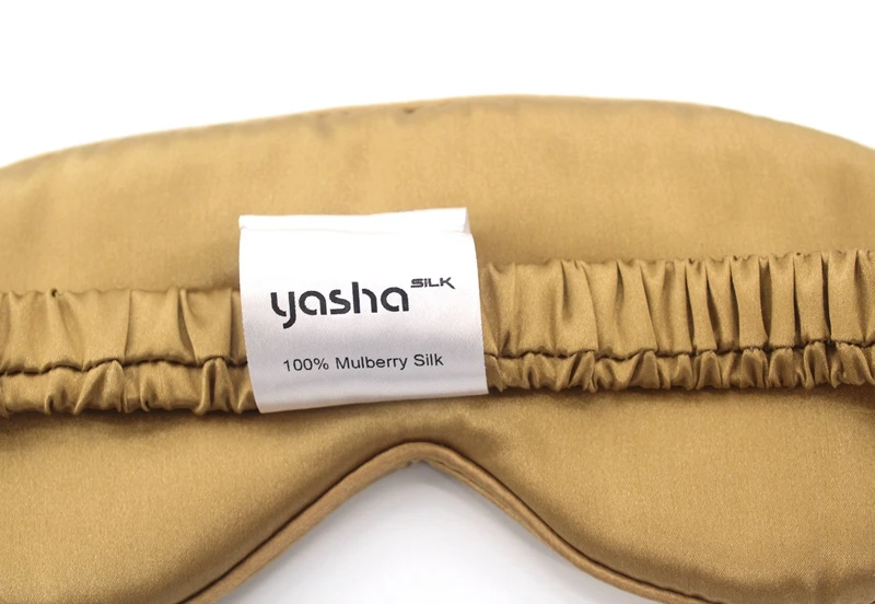 Custom Color Design Double Sided Satin Silk Sleeping Eye mask Comfortable Travel Silk Sleep Mask