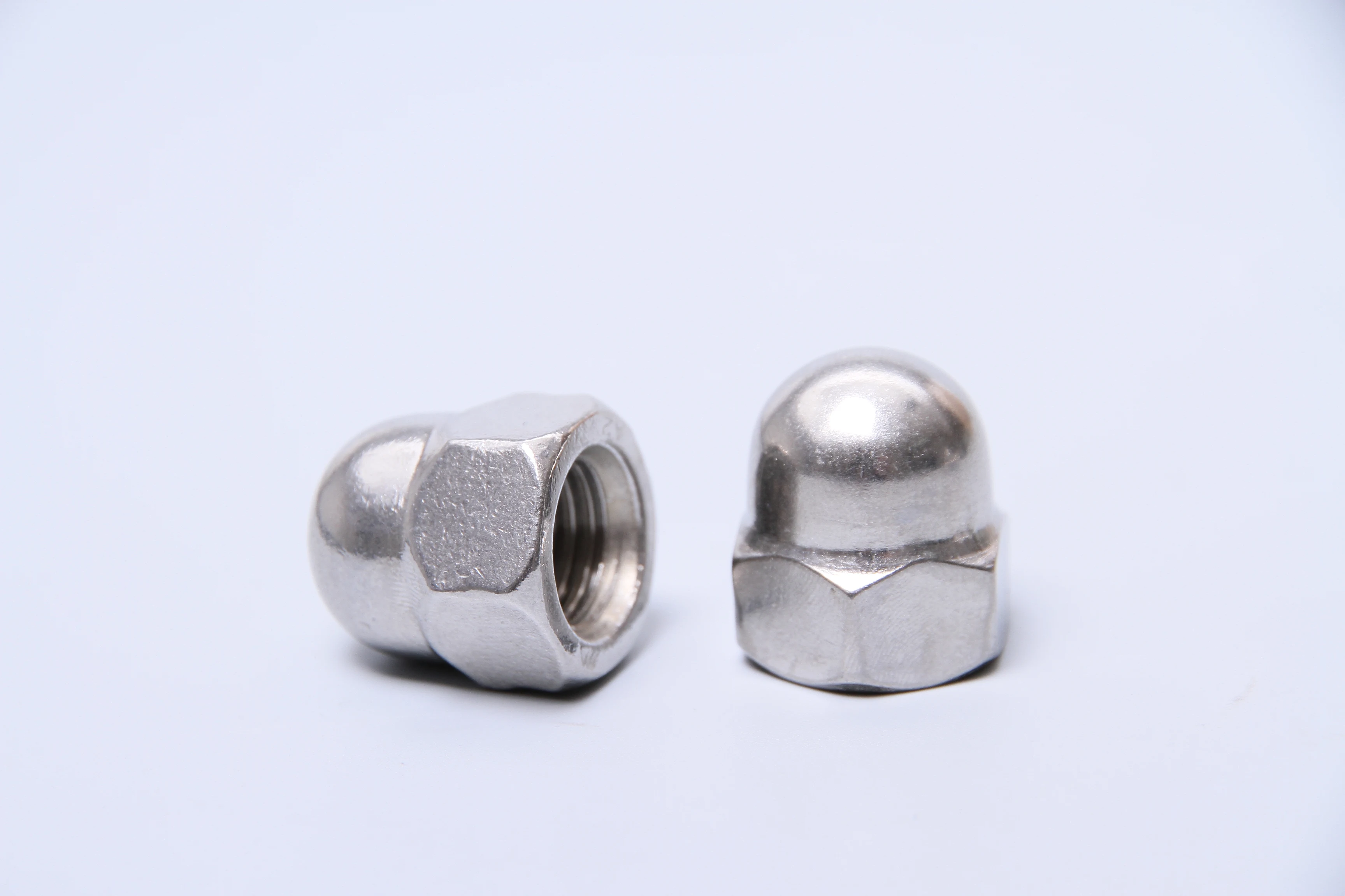 M3-M42 Stainless Steel Hex Dome Cap Nut Galvanized Zinc Plated Carbon Steel Screw Nut DIN1587 Acorn Nuts Metric Certification