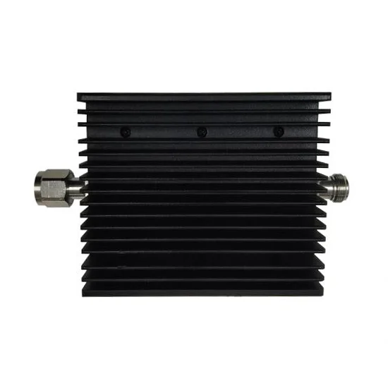 Square Type DC-3GHz 100W 40dB RF Attenuator with N-male to N-female Connector