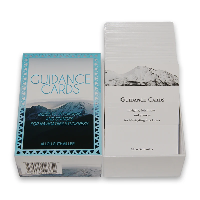 High Quality Paper Blank Sublimation Wholesale Custom Printing Guidance Navigating Tarot Cards