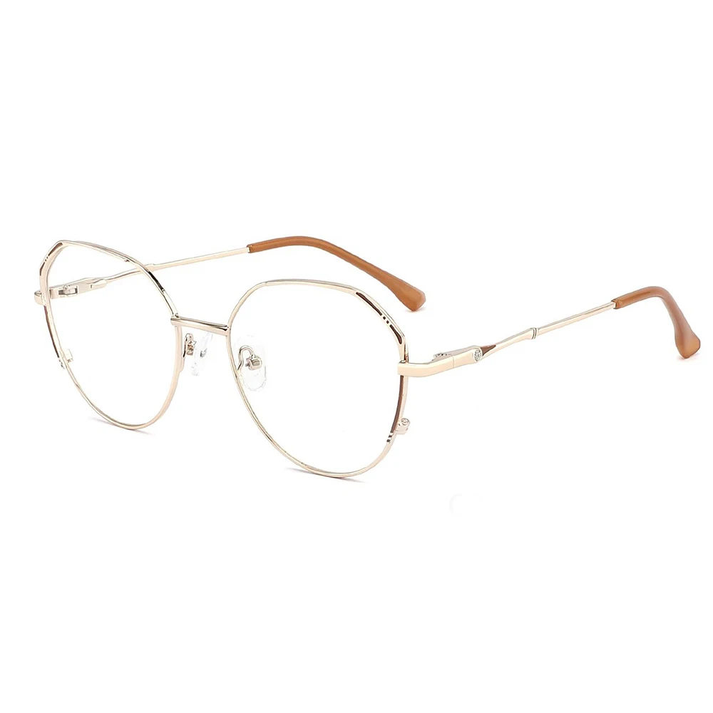1024 Wholesale South America Market Women Metal Optical Glasses Frames Eyewear Gafas