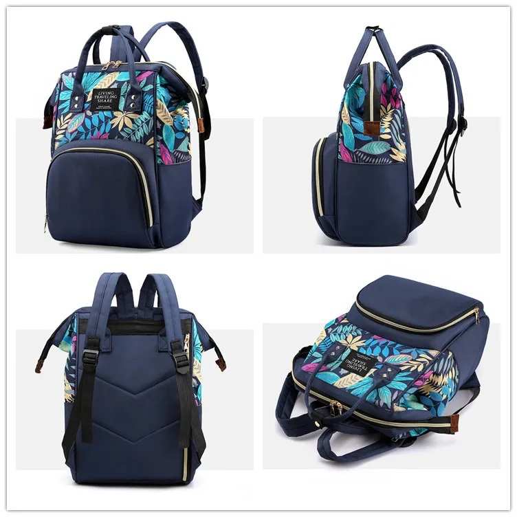 Amiqi ZS09 2023 Multifunctional Backpack Mommy Baby Bag Portable Diaper Bag Baby Diaper Hiking Backpack Baby ackpack Travel Bag