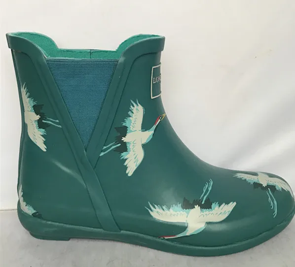 Западное Новое поступление женские водонепроницаемые складные Лучшие резиновые сапоги для женщин