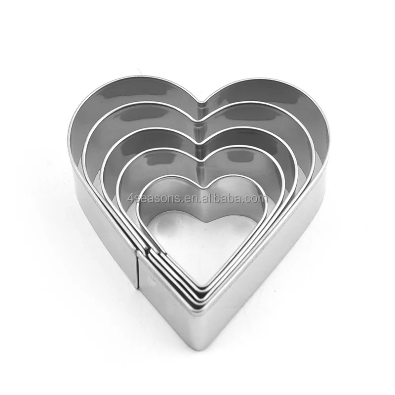 Stainless steel metal cookie cutter