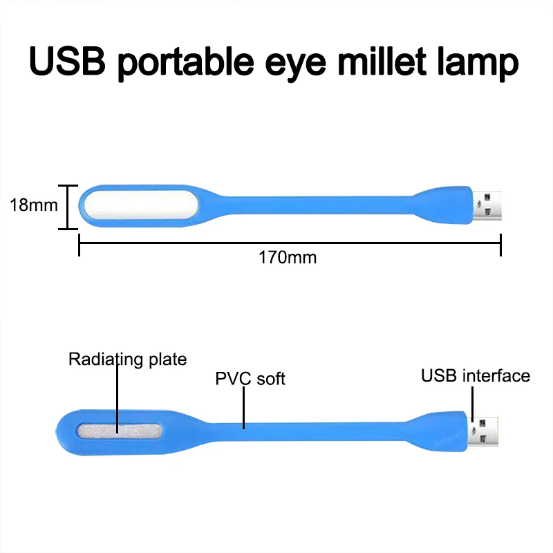 Portable MINI USB Led Light Factory Supplier Customized Logo Usb Led For Xiaomi
