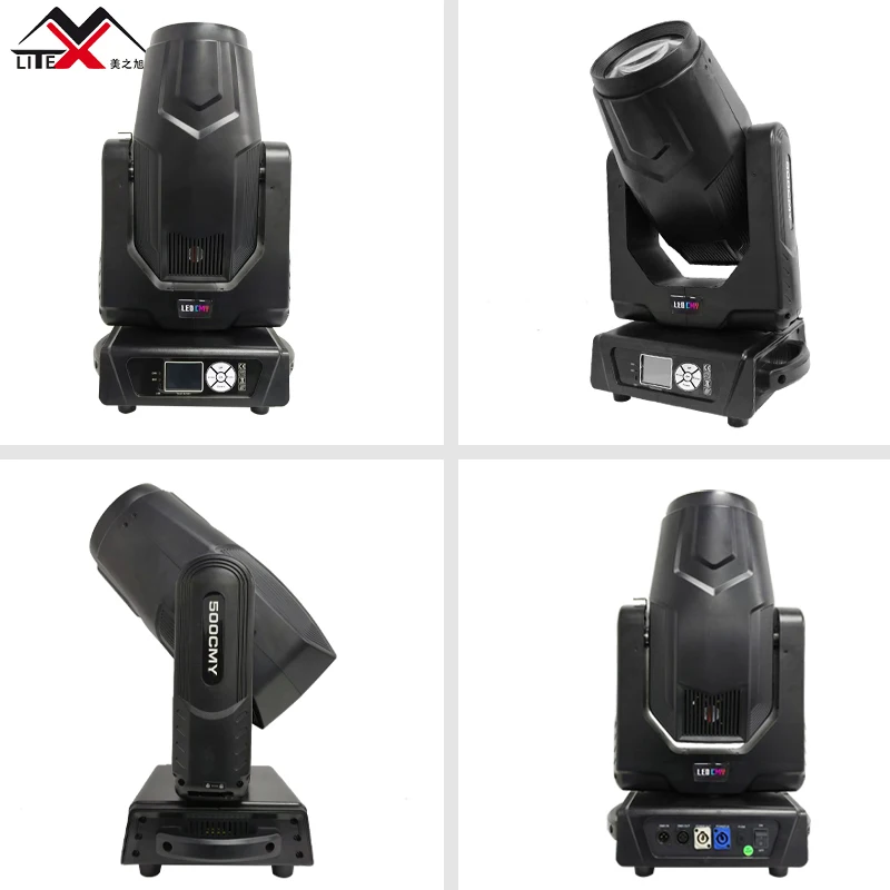 MZX 500 Вт светодиодный 3 в 1 CMY + CTO точечный движущийся головной свет BSW DJ DMX сценический