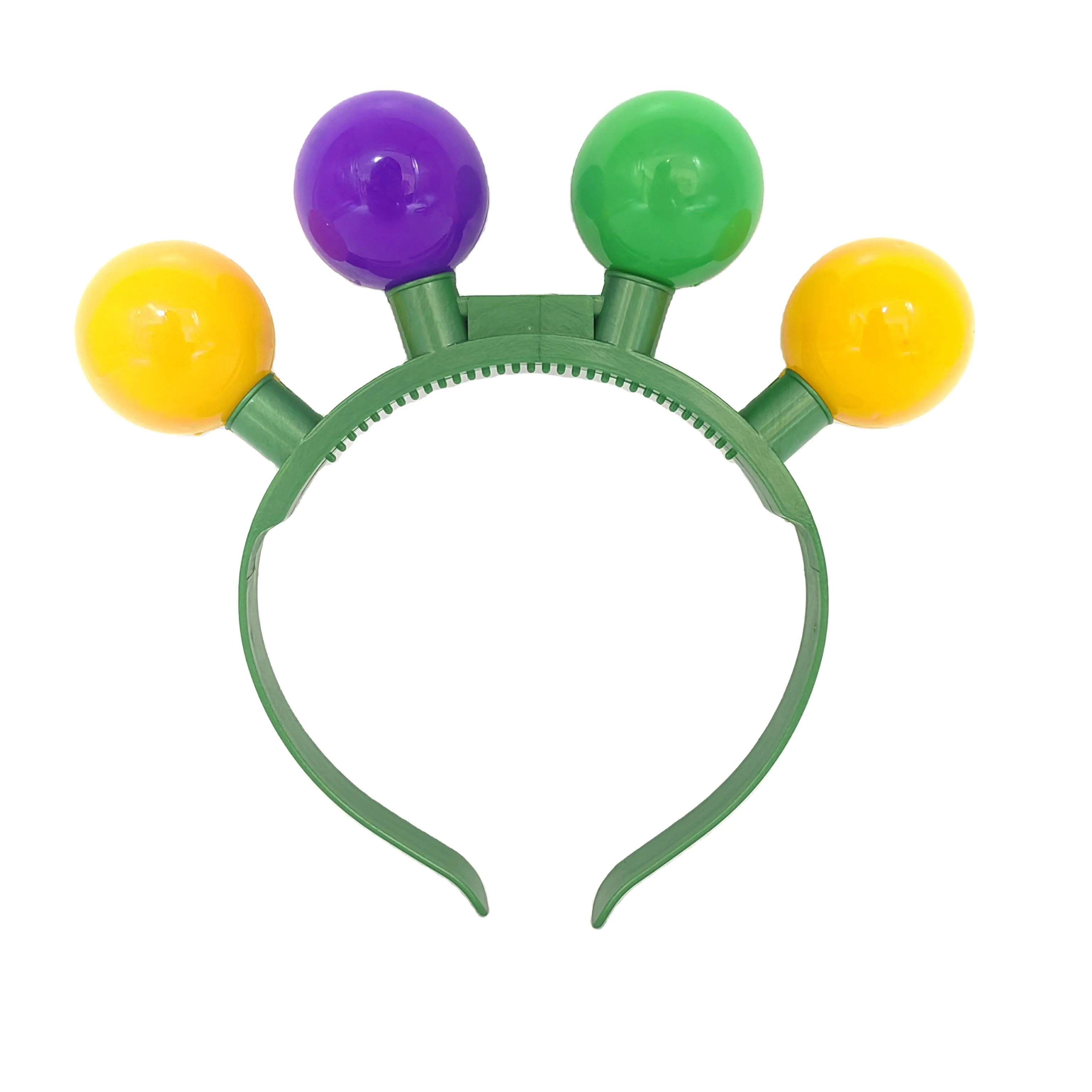 Mardi Gras Gifts Wholesale Factory LED Light Up Hairband Party Festival  Decorations Supplies