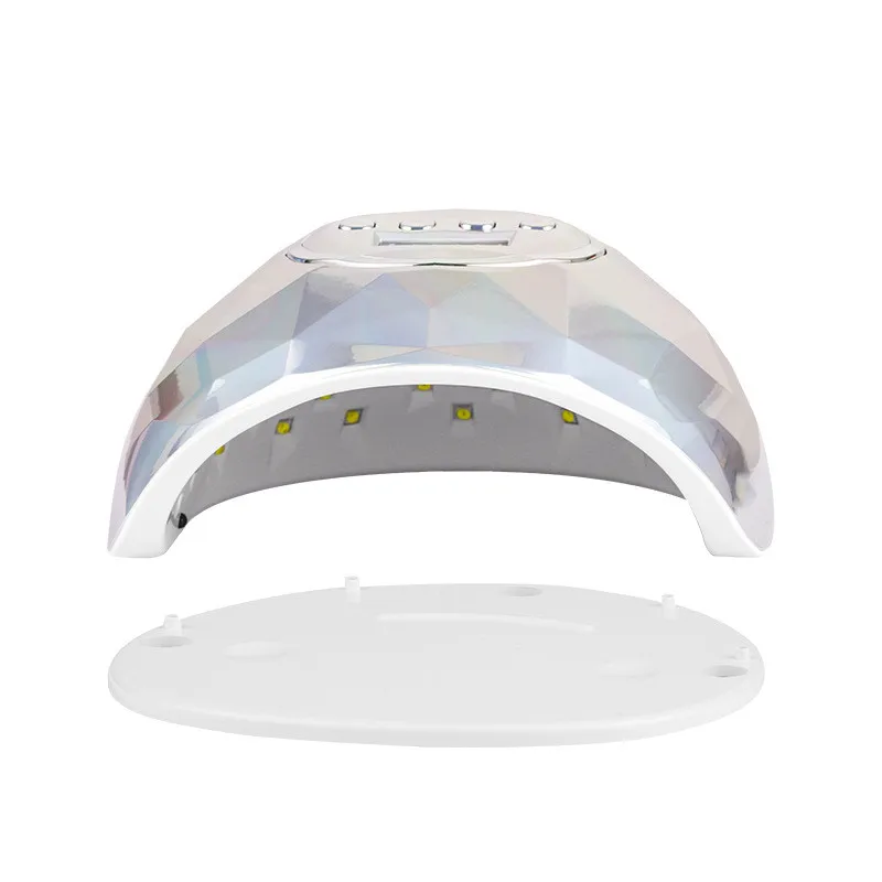 F6 model 86W rainbow 39 pcs leds light UV gel curing nail dryer lamp for nails