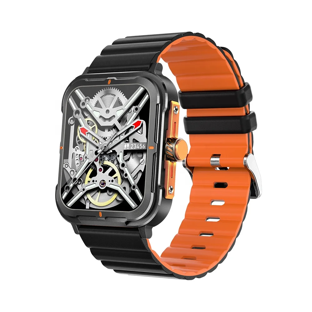 New D09 Smartwatch 1.83-inch IPS Screen Heart Rate Sleep Monitor Music Play BT Call Outdoor Sports Smartwatch D09