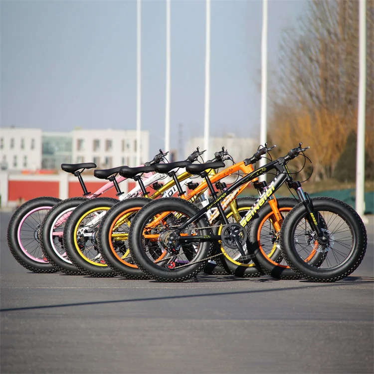 2024 new SENYI T700 Full Carbon Snow Bike Fat Bicycle 90mm Width 3 Spoke Wheel Disc Brake 16 18 20inch Suspension Bike Beach