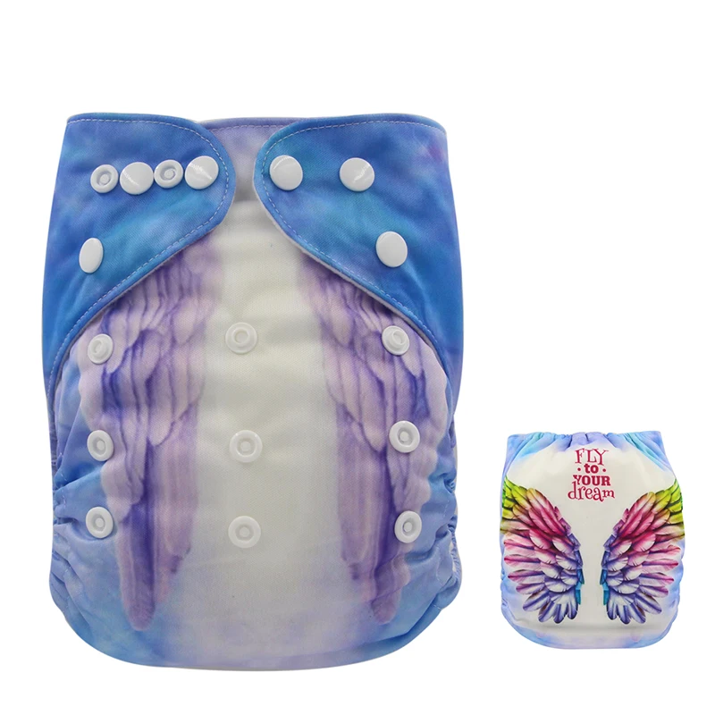 Ohbabyka Детский Карманный подгузник многоразовый моющийся тканевый подгузник дышащий подгузник для новорожденных