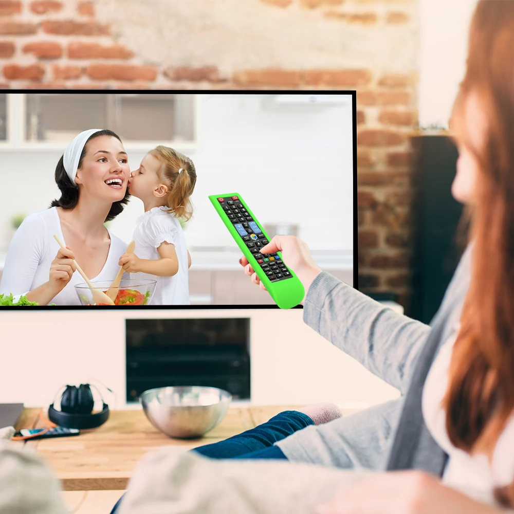 Soft Silicone Protective Sleeve tv Remote Controller Protecting Cover Case for Samsung LCD LED HDTV 3D Smart TV remote control