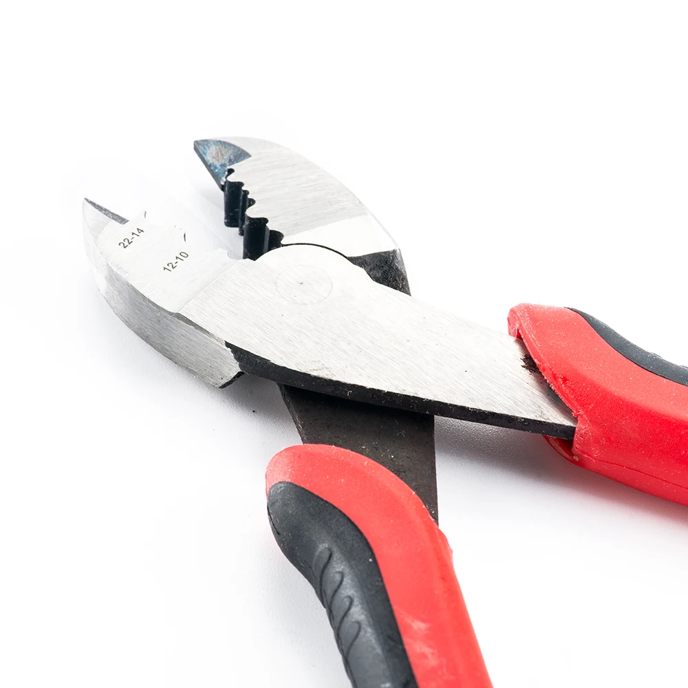 High Carbon Steel Awg 22 - 10 Crimping Plier Wire Crimper