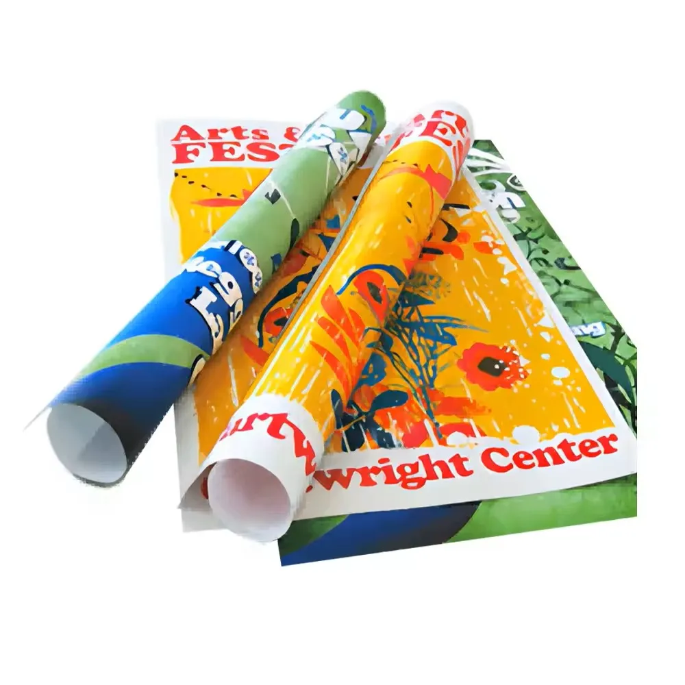Custom Full Color Coated Paper A2 Photo Poster Printing