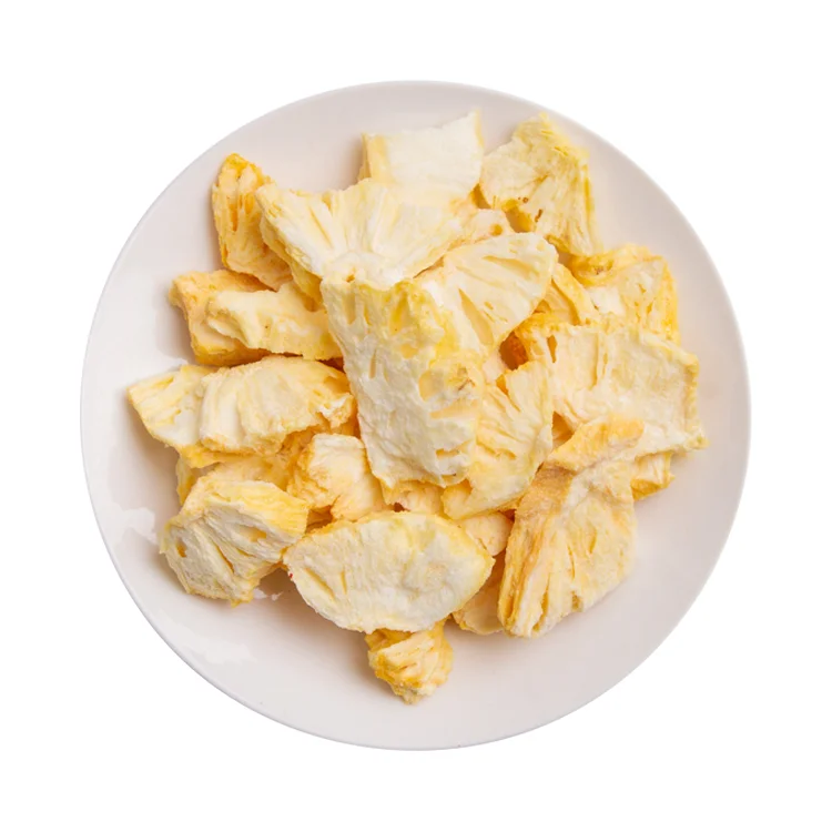 Snacks Freeze-dried Fruits Freeze-dried Pineapple Slices Dried Fruits Leisure Dried Food Sweet 100% Natural Dry Fruit 10 Kg FD