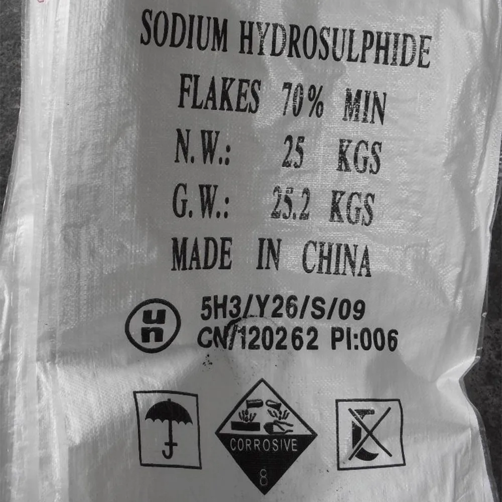 Best Quality Sodium Hydrosulphide in China  CAS 16721-80-5