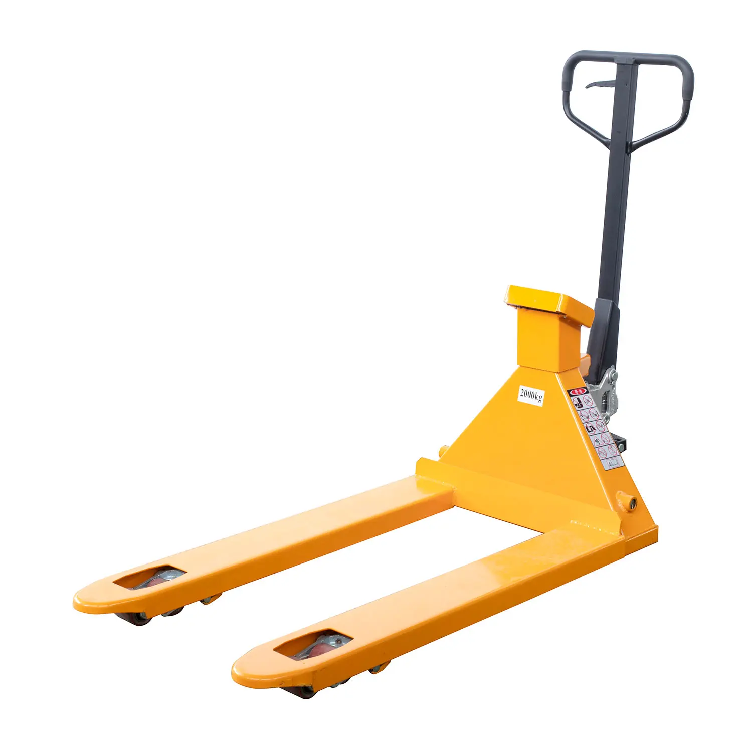 Economical Design LCD 3 Ton Fork Lift Jack Hydraulic Hand Pallet Truck with Weight Scale