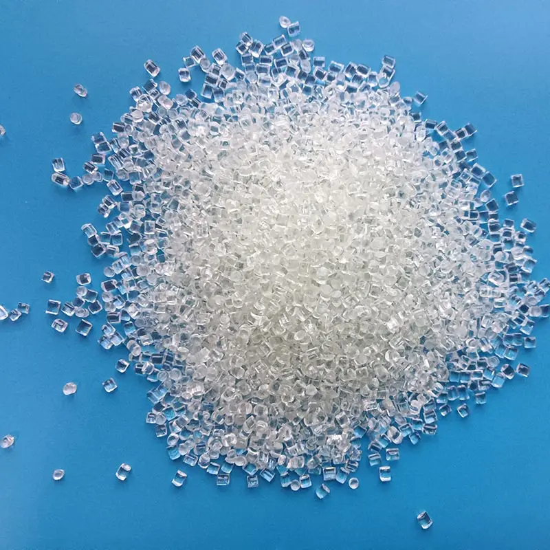 Grs Certified Semi-Matte Chemical Method for Recycling Recycled Pet Bottle Grade Chips for Cosmetic Bottles PET Resin