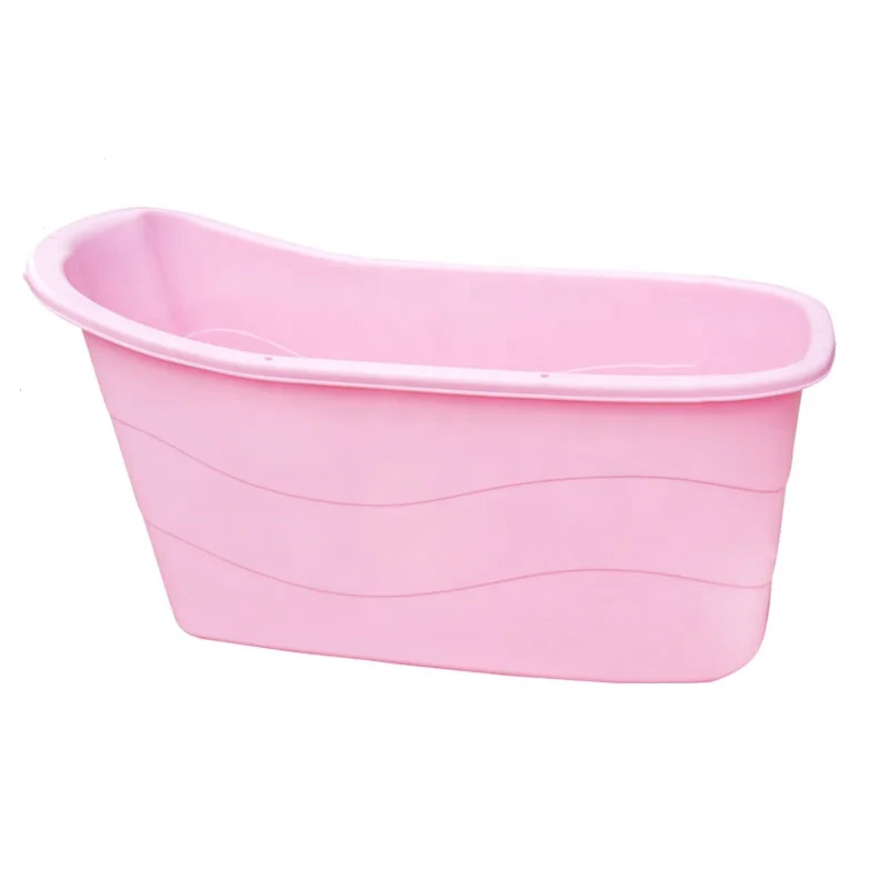 Adult Colorful Clear Free Standing Design Bath Tub