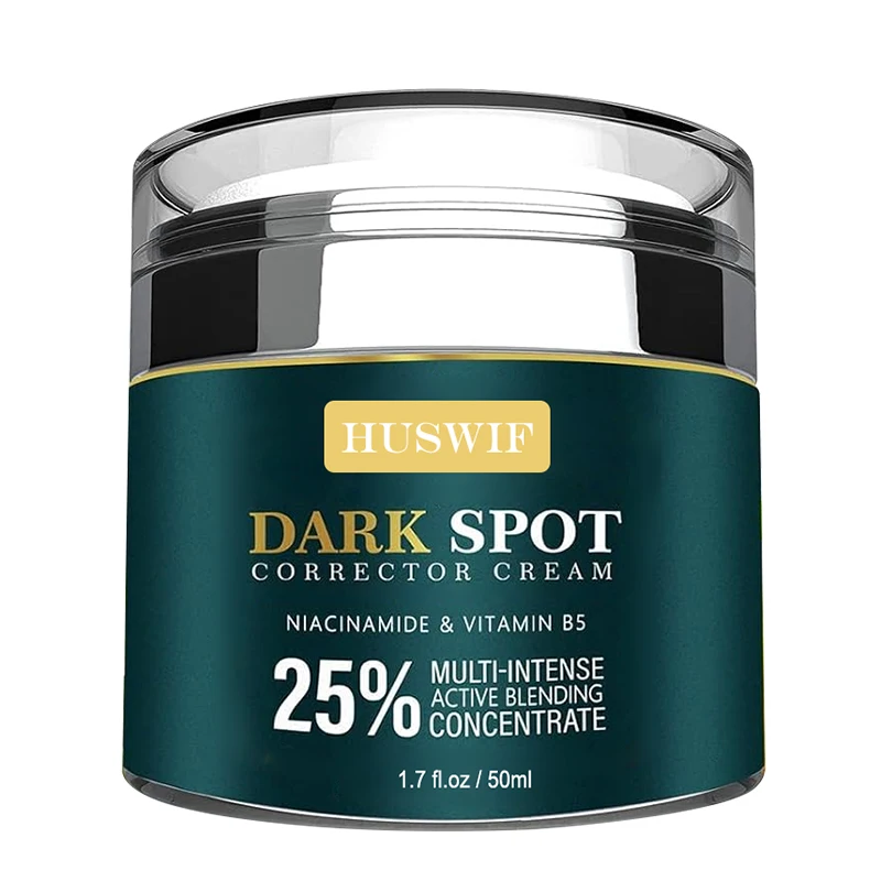 OEM Custom Beauty Black Skin Dark Spot Removal Cream Face Moisturizer Whitening Kojic Acid Cream