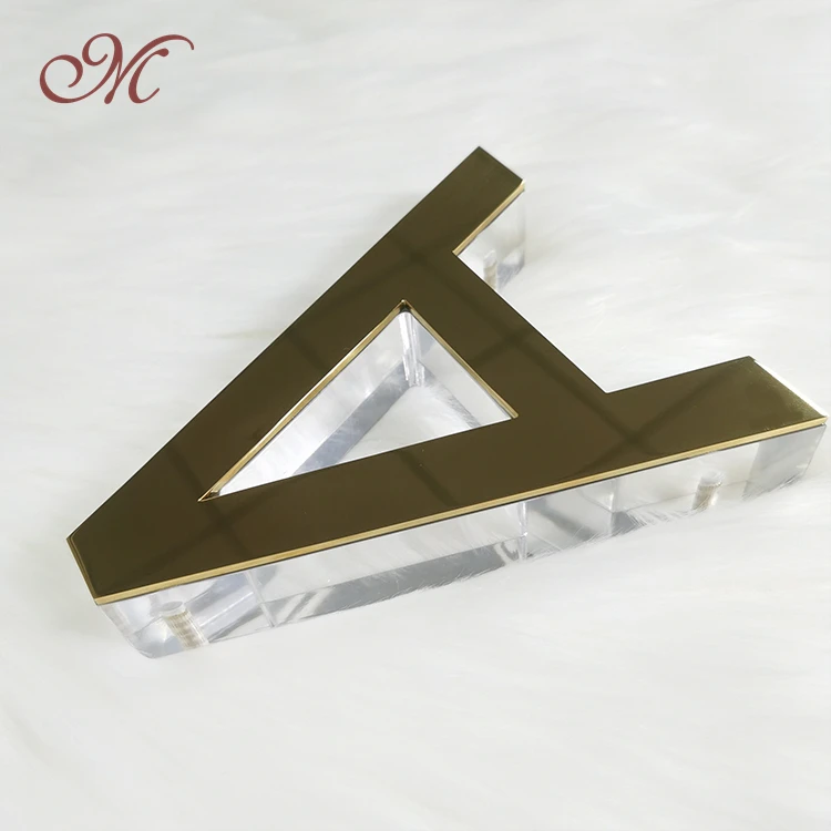 Custom Company Signs Logo 3D Solid Acrylic Metal Plate Letter Led Sign Outdoor Advertising Signage