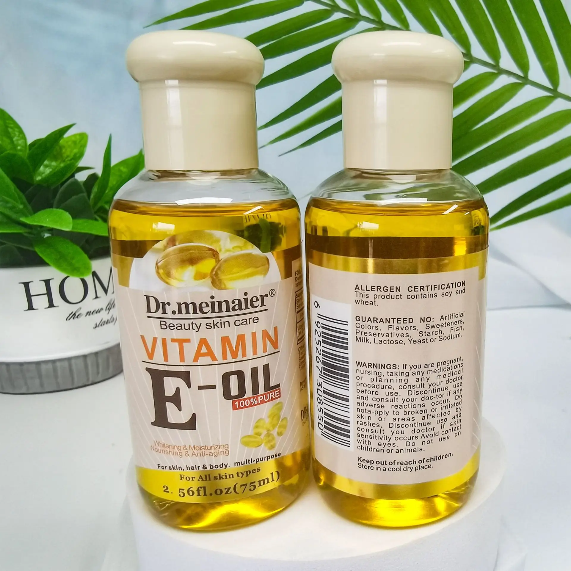 Hot Selling VE Oil Facial Body Hair Care Massage Oil Vitamin E Plant Olive BB Massage Oil