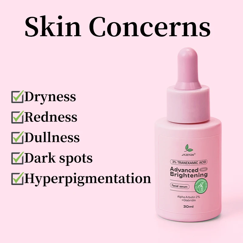 Wholesale Organic Best Face Serum Glowing Hyaluronic Vitamin C Wrinkle Acne Alpha  Stem Cell Microneedling Tranexamic Acid Serum