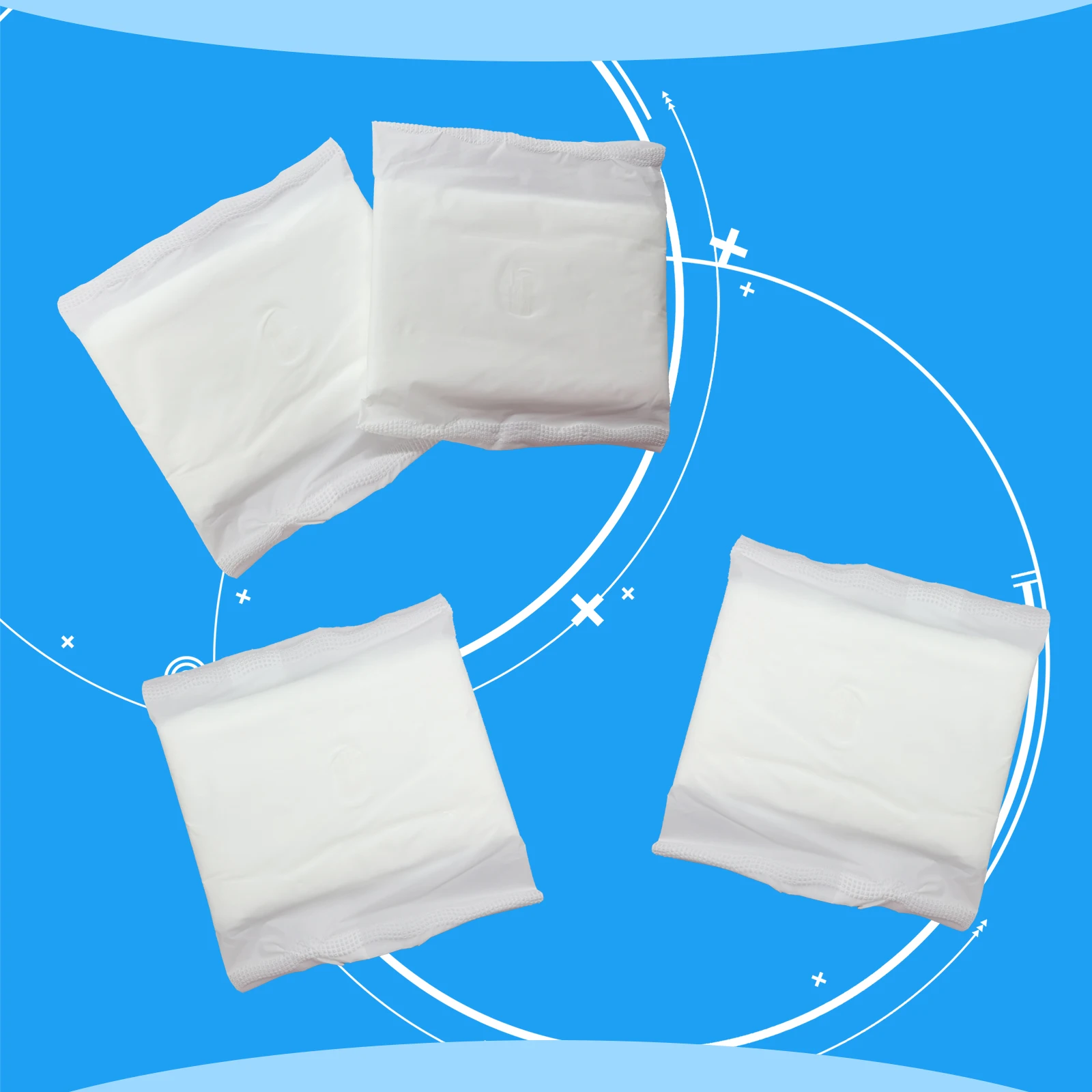 Best Selling Super Absorbent Cotton Sanitary Napkin with Indicator Wholesale Sanitary Napkin Sanitary Napkins Bale Co