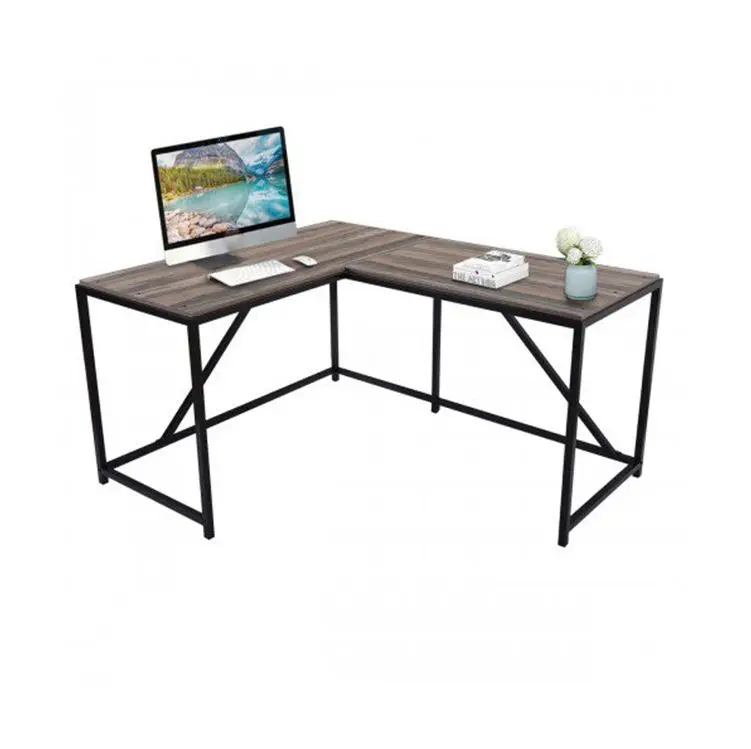 Computer Chair Ergonomic Office Adjustable Gaming Table With Height Adjuster Mechanism L-Shaped Drafting Desk