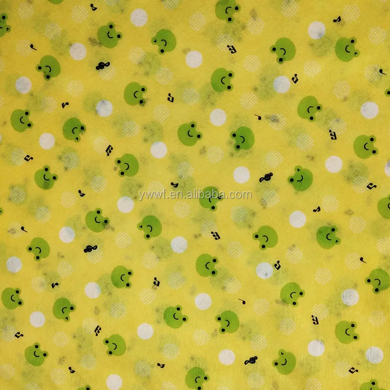 Cheap wholesale 100% polypropylene  printed nonwoven cloth