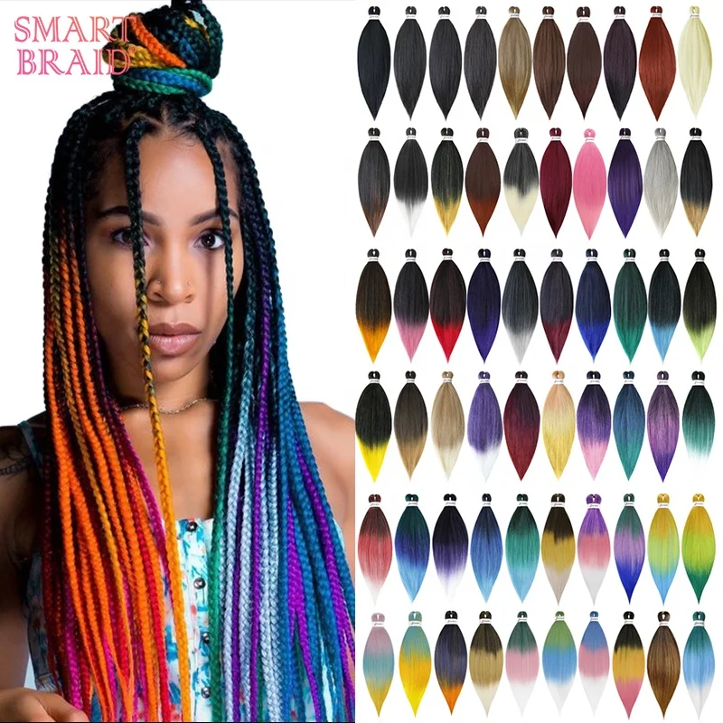 
Ombre Braiding Hair Braid Hair Darling Yaki Synthetic Jumbo Hair Braids prestretched 