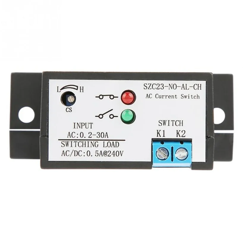 Normally Open Current Sensing Switch Adjustable Ac 0.5-200a Szc03-no-al-ch Tools High Quality Ac Current Transducer Szc23-no-al